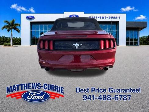 Used 2017 Ford Mustang Convertible w/ Equipment Group 051A RWD image 5