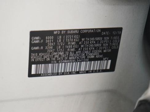 Used 2020 Subaru Ascent Touring w/ Popular Package #3 image 31