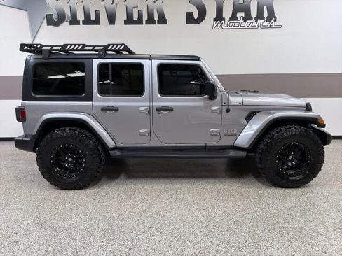Used 2020 Jeep Wrangler Unlimited Sahara AWD/4WD image 39