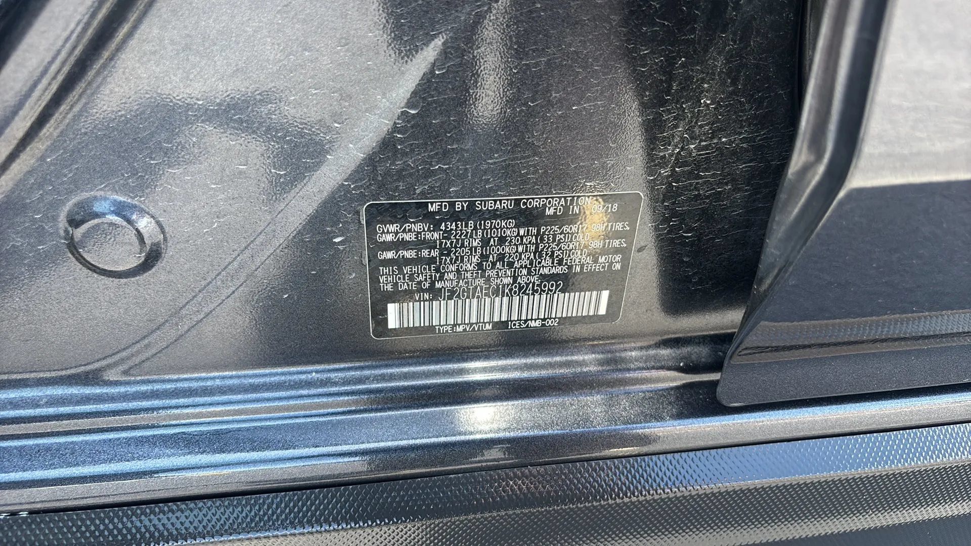 Used 2019 Subaru Crosstrek 2.0i Premium AWD/4WD image 30