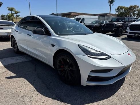 Used 2019 Tesla Model 3 Long Range AWD/4WD image 3
