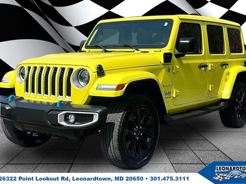 Used 2023 Jeep Wrangler Sahara w/ Cold Weather Group image 1