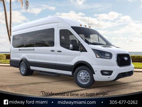 New 2026 Ford Transit 350 148 High Roof Extended Wagon RWD image 1
