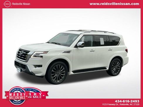 Used 2024 Nissan Armada Platinum w/ Captain's Chairs Package image 1