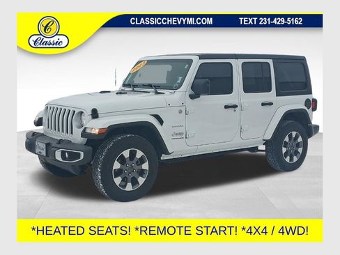 Used 2023 Jeep Wrangler Sahara w/ Cold Weather Group image 1