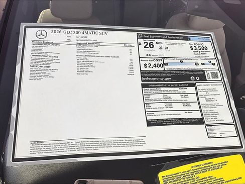 New 2026 Mercedes-Benz GLC 300 4MATIC image 18