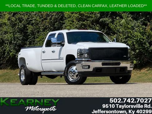 Used 2013 Chevrolet Silverado 3500 LT w/ Custom Sport Truck Package AWD/4WD image 1