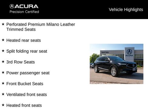 Certified 2023 Acura MDX SH-AWD w/ Advance Package image 21