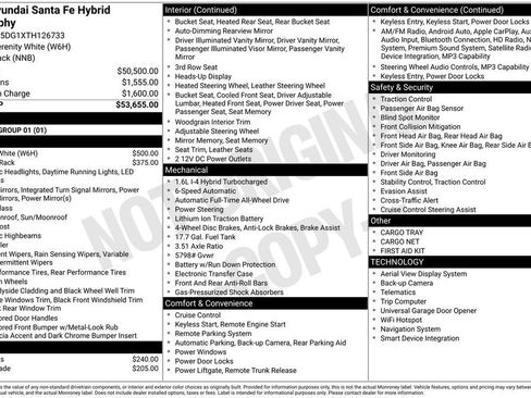 New 2026 Hyundai Santa Fe Calligraphy AWD/4WD image 2