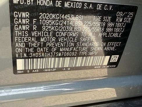 Certified 2025 Acura ADX FWD image 25