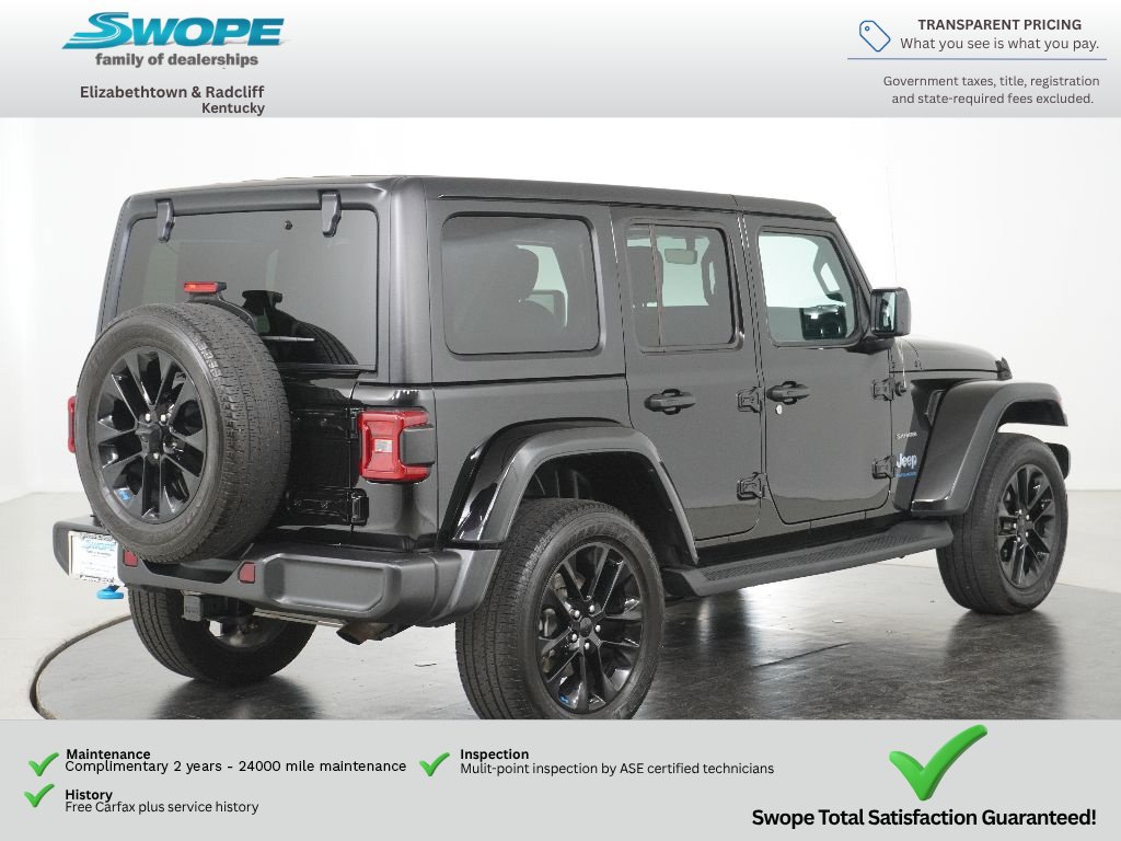 Used 2023 Jeep Wrangler Unlimited Sahara w/ Cold Weather Group AWD/4WD image 4