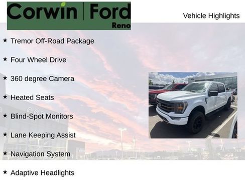 Used 2023 Ford F150 Tremor w/ Trailer Tow Package AWD/4WD image 7