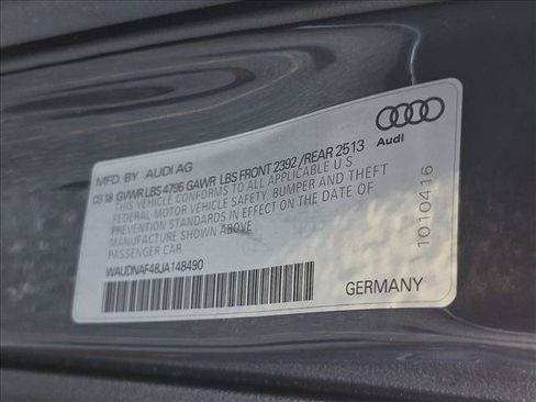 Used 2018 Audi A4 2.0T Premium w/ Convenience Package AWD/4WD image 11