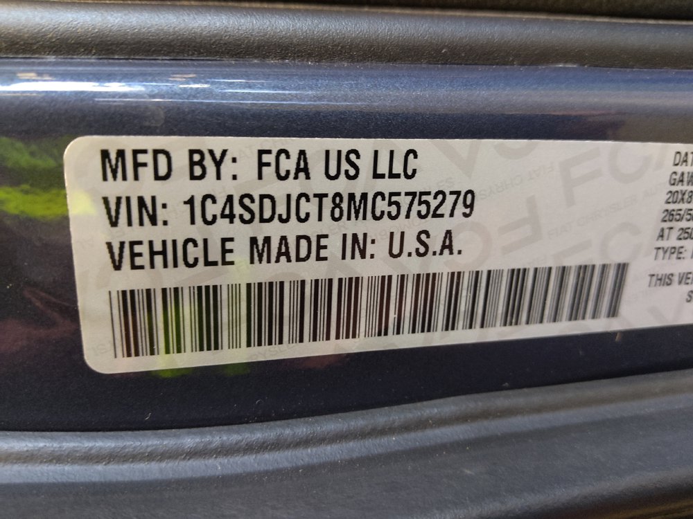 Used 2021 Dodge Durango R/T w/ Blacktop Package AWD/4WD image 33