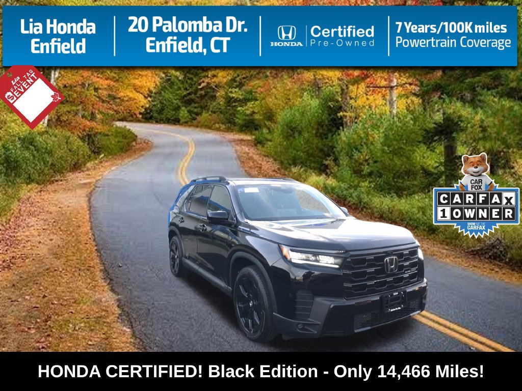 Certified 2026 Honda Pilot Black Edition image 1