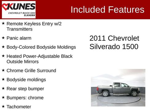 Used 2011 Chevrolet Silverado 1500 LT w/ All-Star Edition AWD/4WD image 3