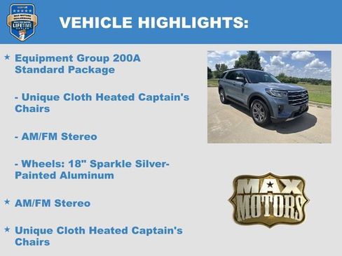 New 2026 Ford Explorer Active w/ Active Comfort Package AWD/4WD image 6