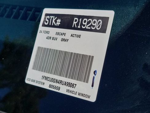 Certified 2024 Ford Escape Active FWD image 29