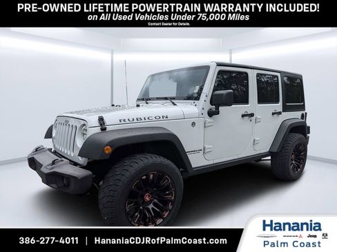 Used 2016 Jeep Wrangler Unlimited Rubicon w/ Connectivity Group AWD/4WD image 7