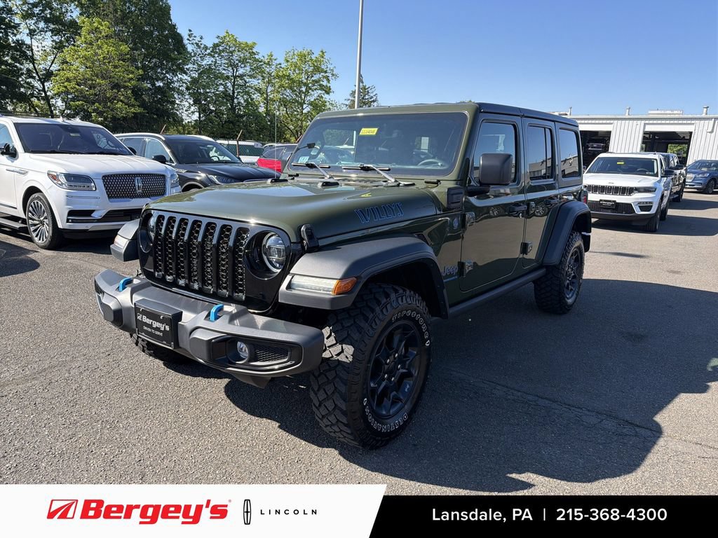 Used 2023 Jeep Wrangler Unlimited w/ Cold Weather Group AWD/4WD image 1