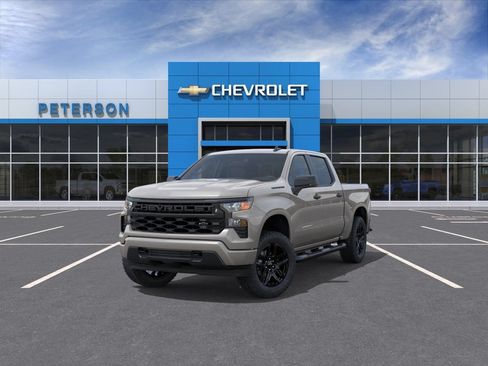 New 2026 Chevrolet Silverado 1500 Custom w/ Turbomax Blackout Package AWD/4WD image 9