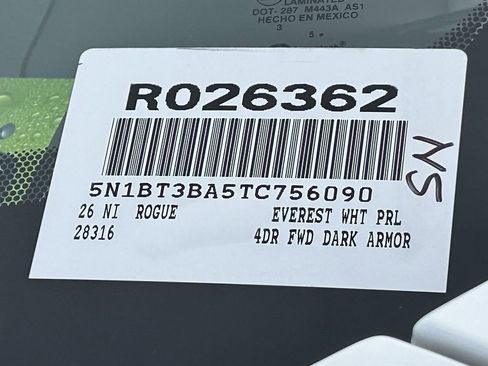 New 2026 Nissan Rogue SV image 21