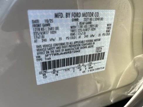 Used 2025 Ford Maverick XLT w/ Equipment Group 302A AWD/4WD image 33