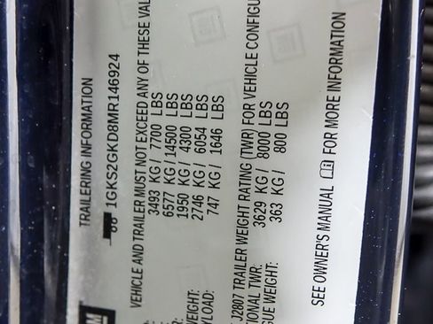 Certified 2021 GMC Yukon XL SLT w/ SLT Luxury Plus Package image 31