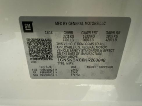 Used 2019 Chevrolet Tahoe LT w/ LT Signature Package image 56