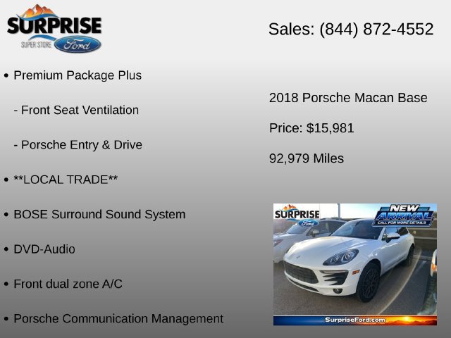 Used 2018 Porsche Macan AWD/4WD image 6
