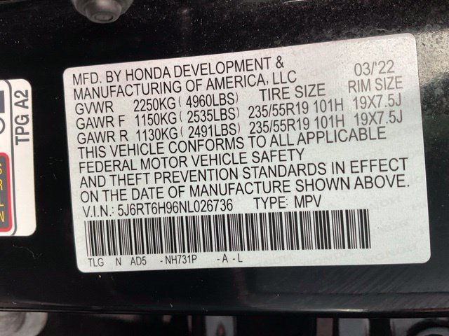 Used 2022 Honda CR-V Touring image 49