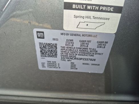 Certified 2023 Cadillac XT5 Premium Luxury w/ LPO, Floor Liner Package FWD image 37