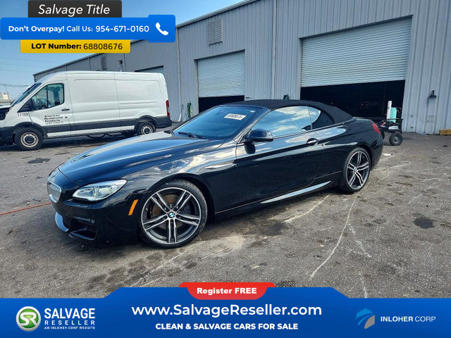 Used 2018 BMW 650i Convertible RWD image 1