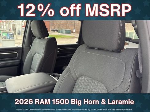 New 2026 RAM 1500 Big Horn AWD/4WD image 20
