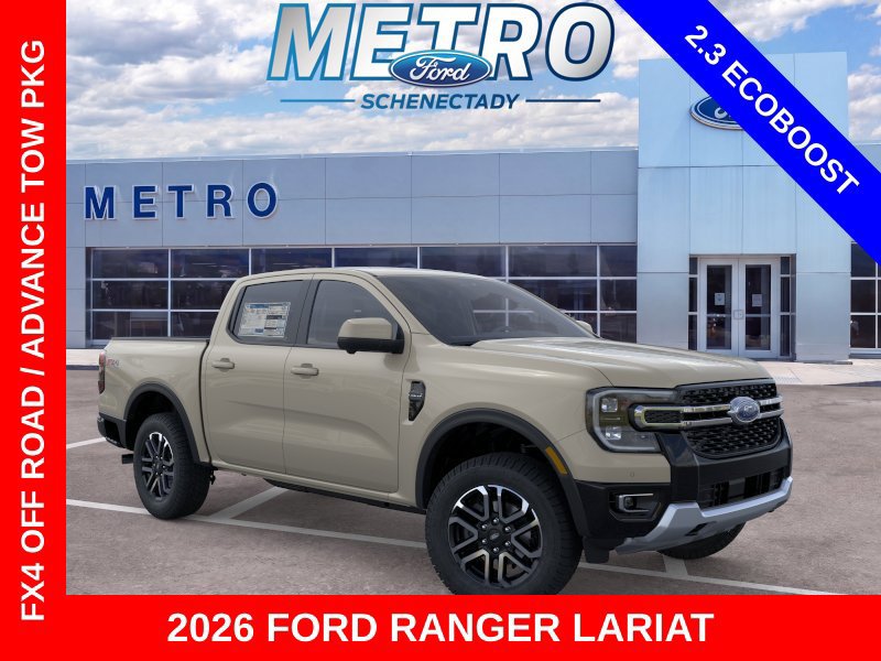 New 2026 Ford Ranger Lariat w/ FX4 Off-Road Package AWD/4WD image 1