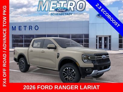 New 2026 Ford Ranger Lariat w/ FX4 Off-Road Package
