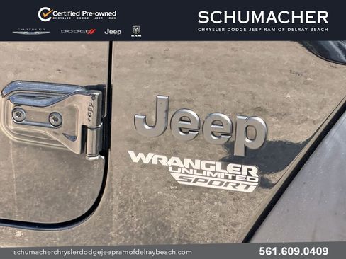 Used 2021 Jeep Wrangler Unlimited Sport w/ Sun And Sound Package AWD/4WD image 10