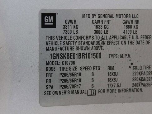 Used 2011 Chevrolet Tahoe LT w/ Luxury Package image 11