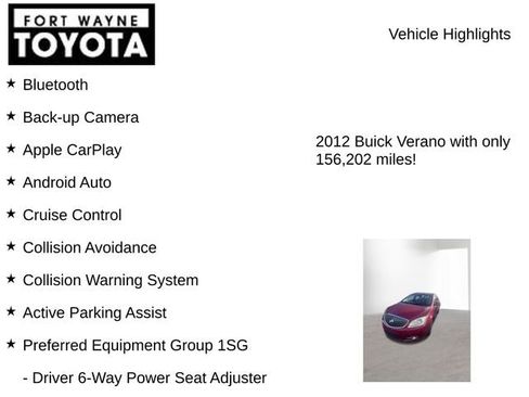 Used 2012 Buick Verano Convenience image 7