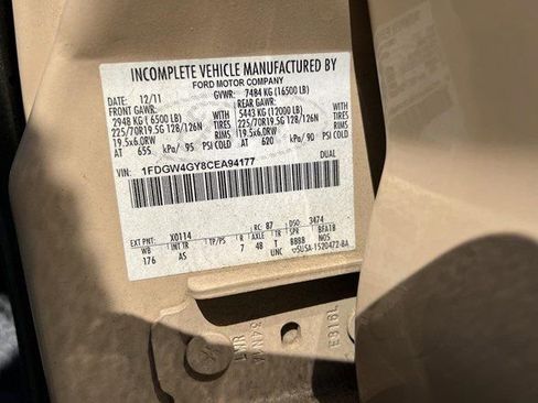 Used 2012 Ford F450 XL w/ Snow Plow Prep Pkg image 63