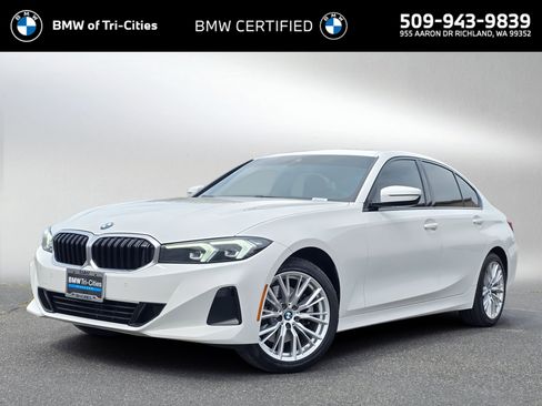 Certified 2023 BMW 330i xDrive Sedan w/ Driving Assistance Package AWD/4WD image 1