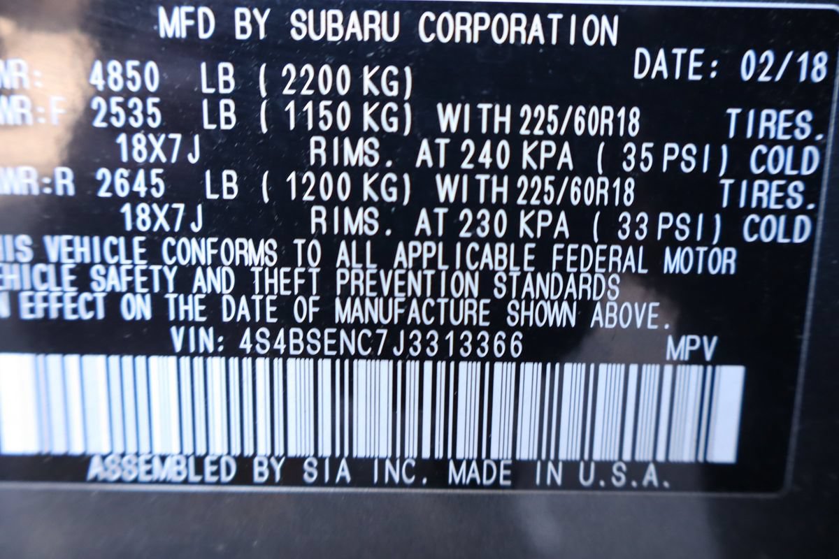 Used 2018 Subaru Outback 3.6R Limited AWD/4WD image 47
