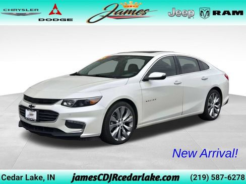 Used 2017 Chevrolet Malibu Premier w/ Premier Sun and Wheel Package FWD image 1