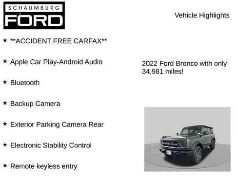 Used 2022 Ford Bronco Big Bend AWD/4WD image 7