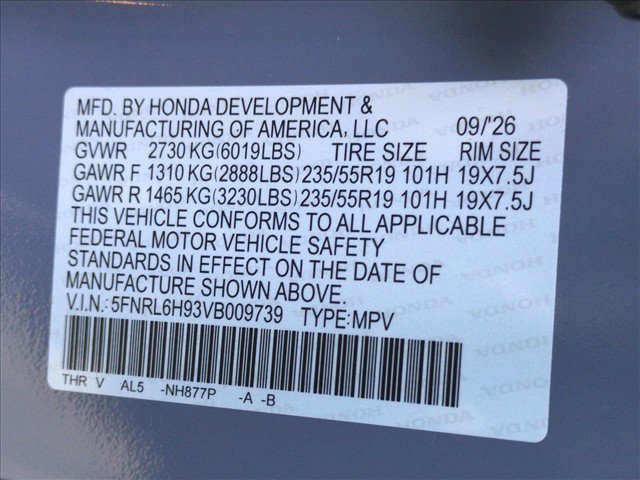 New 2027 Honda Odyssey Elite image 18
