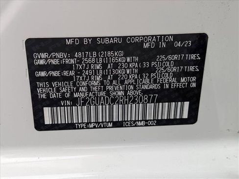 Certified 2024 Subaru Crosstrek 2.0i Premium AWD/4WD image 24