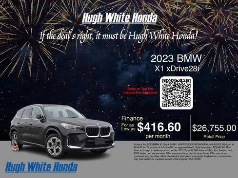 Used 2023 BMW X1 xDrive28i image 3