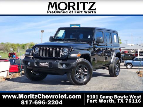 Used 2025 Jeep Wrangler Unlimited Sport AWD/4WD image 1