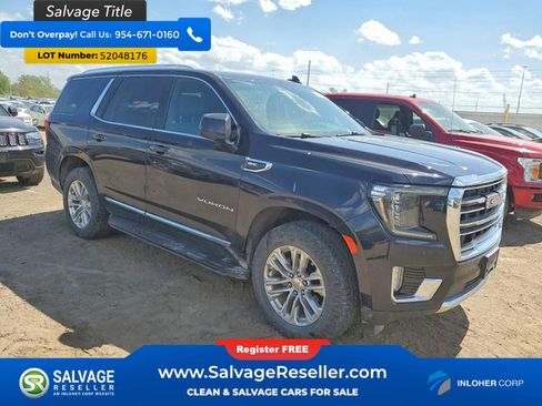 Used 2022 GMC Yukon SLT w/ SLT Luxury Package AWD/4WD image 5