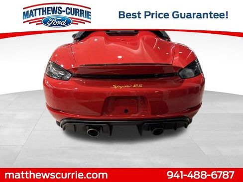 Used 2025 Porsche 718 Boxster Spyder RS image 5